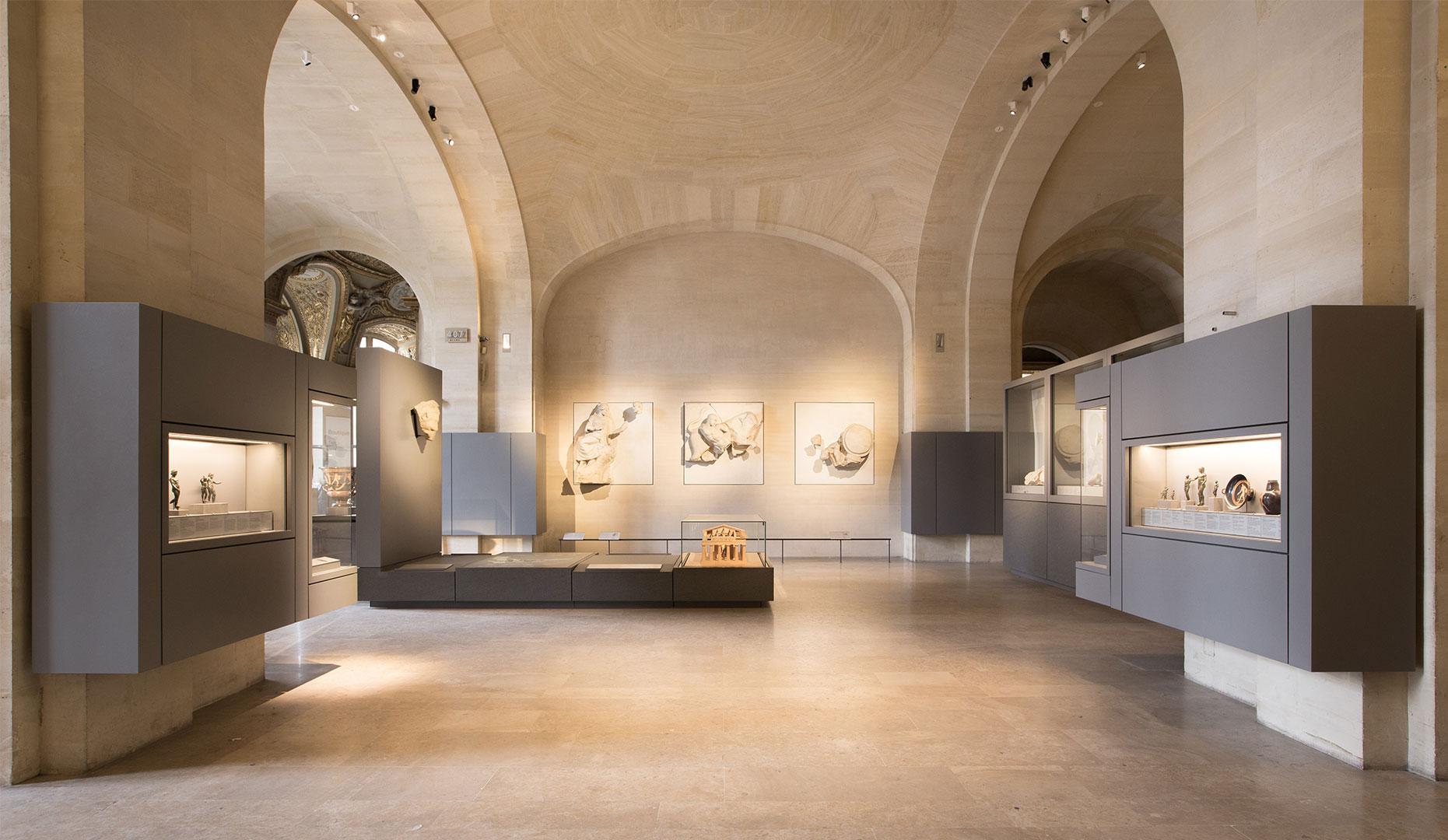PARTHENON & OLYMPIA ROOMS, LOUVRE